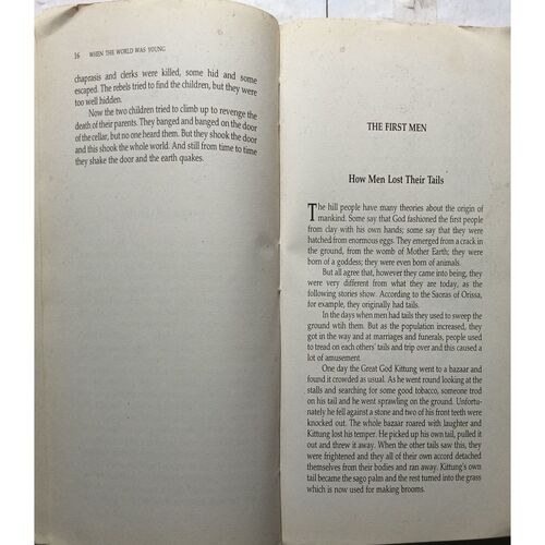When The World Was Young ( By Veerier Elwin )