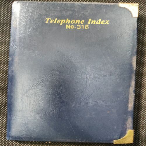 Old Pocket Diary . Edition :- ( Telephone Index No. 318 ) .