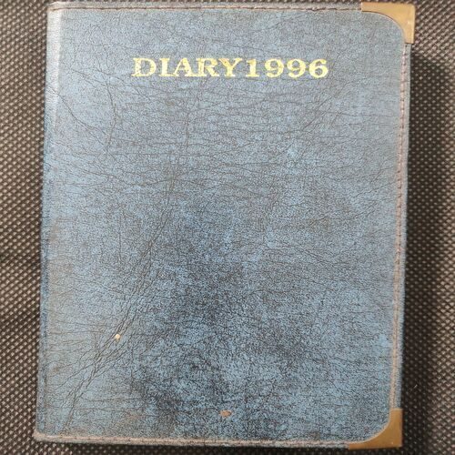 Old Pocket Diary . Year :- ( 1996 ) .