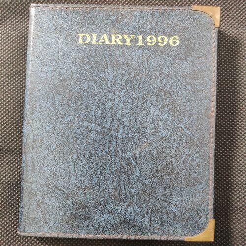 Old Pocket Diary . Year :- ( 1996 ) .