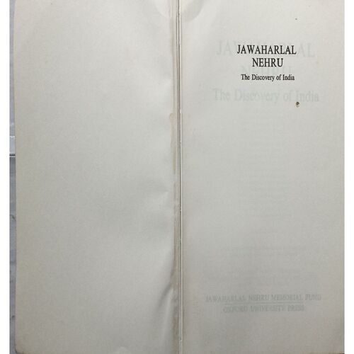 Jawaharlal Nehru The Discovery Of India