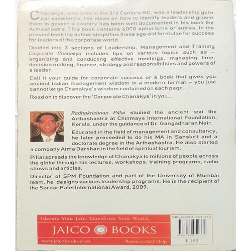 Corporate Chanakya ( Radhakrishnan Pillai )