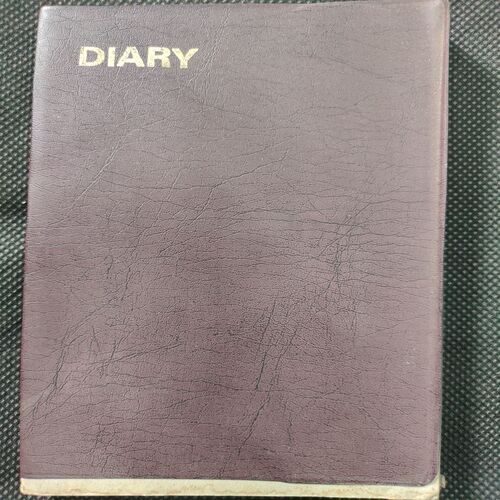 Old Pocket Diary . Year :- ( 1996 ) .