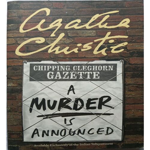 A Murder Is Announced ( By Agatha Christie )