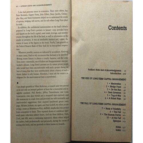 When Genius Failed ( Roger Lowenstein )
