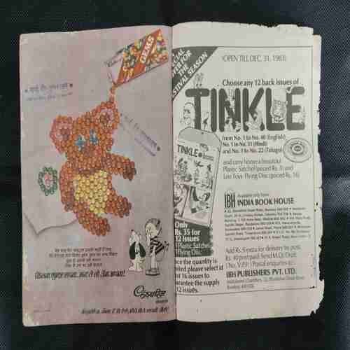 TINKLE (NO-39) (PAGE NO-19 TO 22 ARE MISSING)