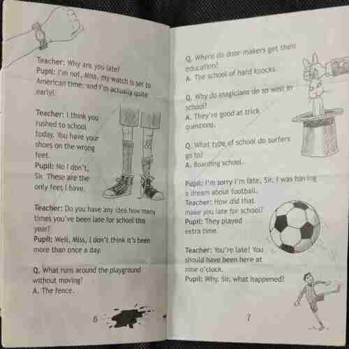 SCHOOL JOKES