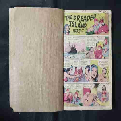 (SINGLE BINDING 2 IN 1) 1.>THE DREADED ISLAND (PART-1), 2.>THE DREADED ISLAND (PART-2)