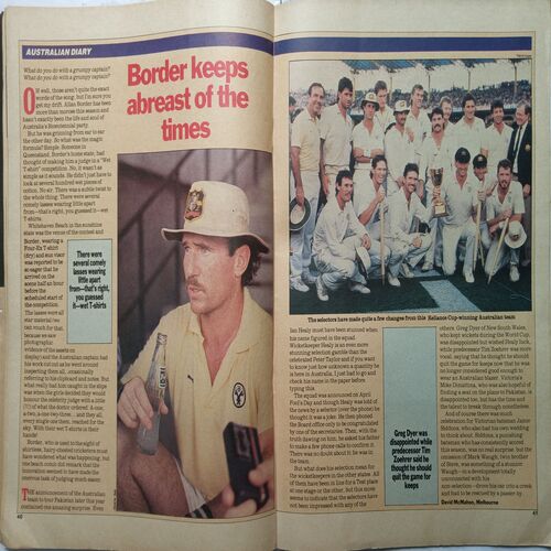 Sports World ( 11 - 17 May, 1988 )