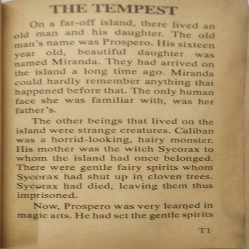The Tempest: William Shakespeare