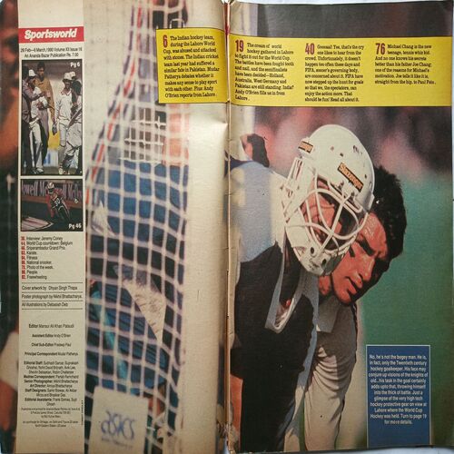 Sports World ( 28 February - 6 March, 1990 ) ( Front Cover Missing )