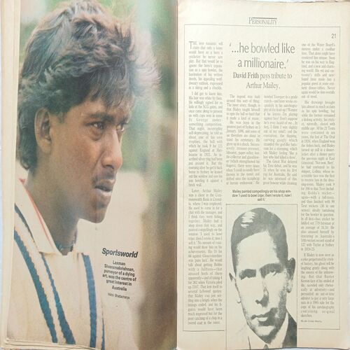 Sports World ( 8 -14 January 1986 )
