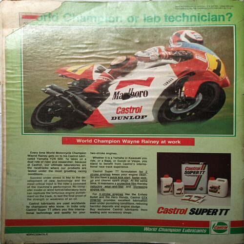 Sports World ( 8 - 14 April, 1992 )