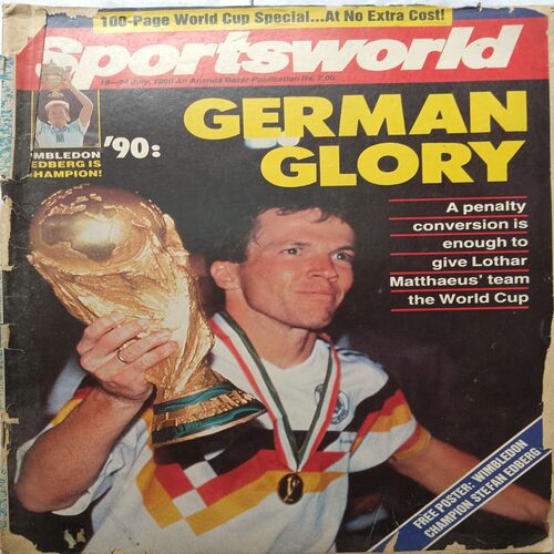 Sports World ( 18 - 24 July, 1990 ) ( Back Cover Missing )