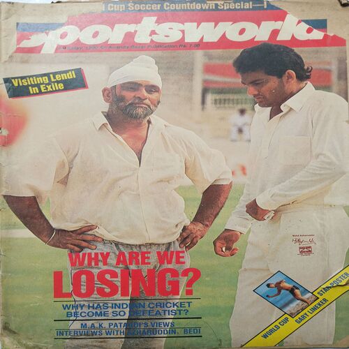 Sports World ( 9 - 15 May, 1990 ) ( Front Cover Damage )