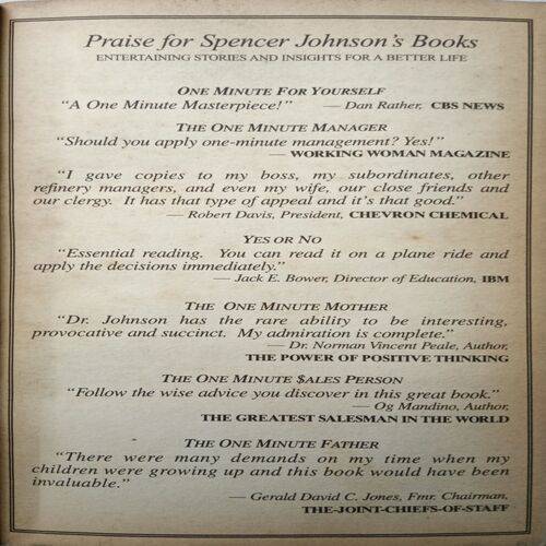 Who Moved My Cheese ? ( By DR. Spencer Johnson )