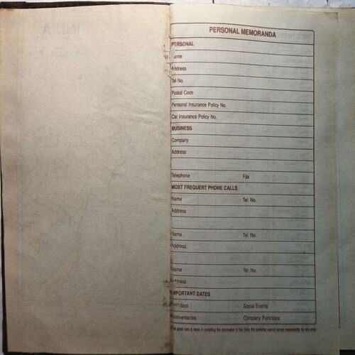 Executive Diary ( 1999 )