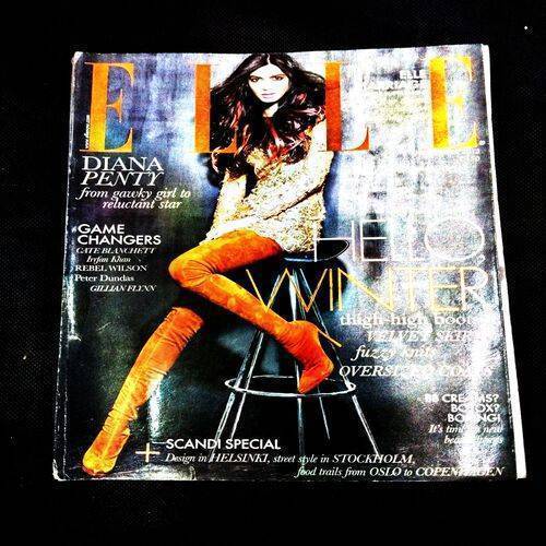 Elle - The Worlds Largest Selling Fashion Magazine  ( November 2013 ) .