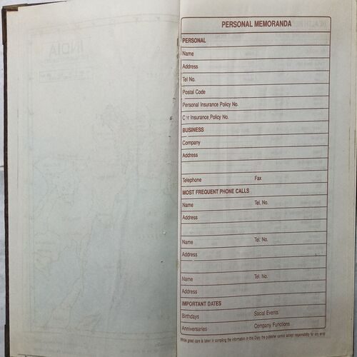 Executive Diary ( 1999 )