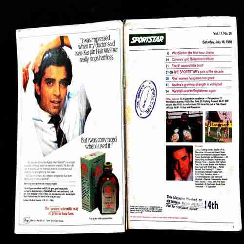 Sportstar ( 16 July 1988 ) Page no. 27 to 38 Missing .