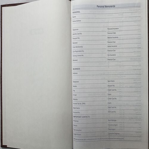 Executive Diary  ( 2018 )