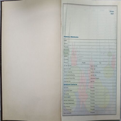Executive Diary ( 1997 )
