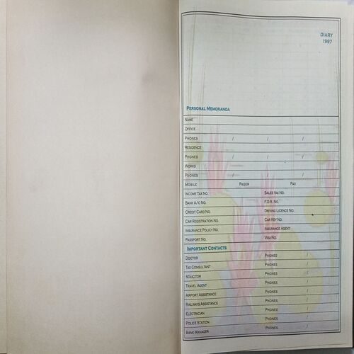 Executive Diary ( 1997 )