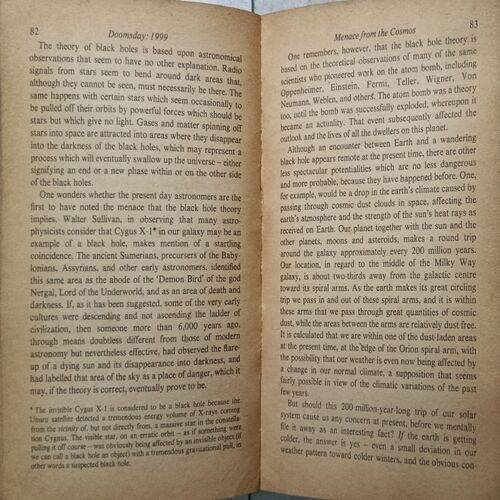 Doomsday 1999 ( By Charles Berlitz )