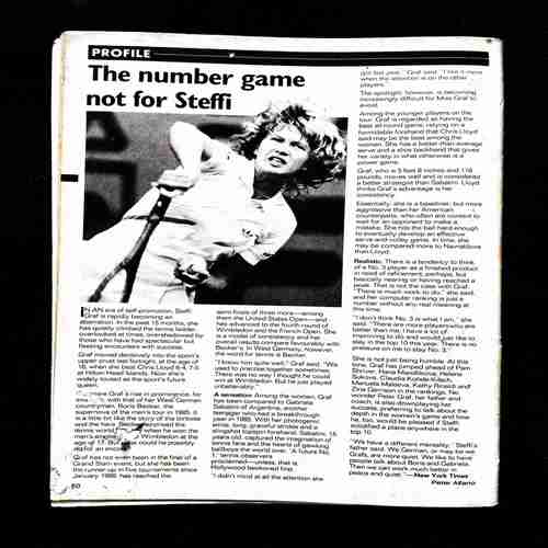 Sportstar ( 3 May 1986 ) coverless and page no. 31 to 42 missing .