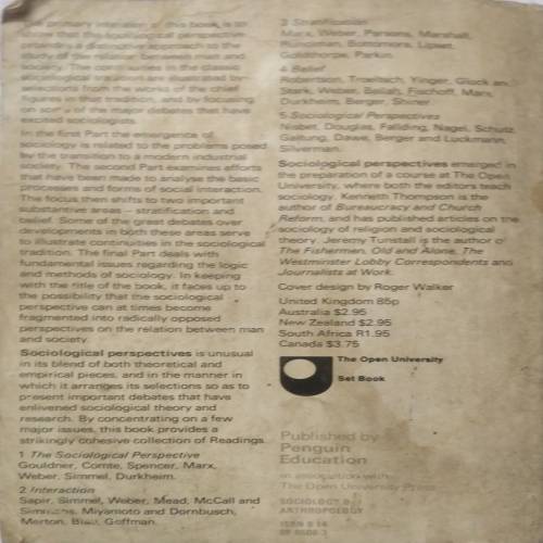 Sociological Perspectives
