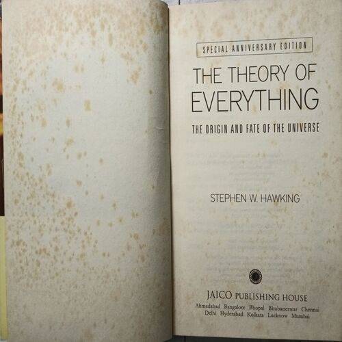 The Theory Of Everything ( Stephen h Hawking )