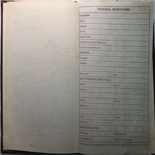 Executive Diary  ( 1999 )