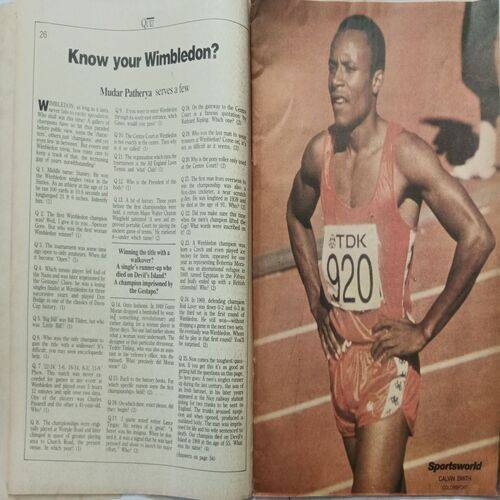Sports World ( 25 - 31 July 1984 )