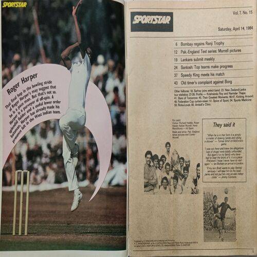 Sport Star ( Saturday, April 14, 1984 )