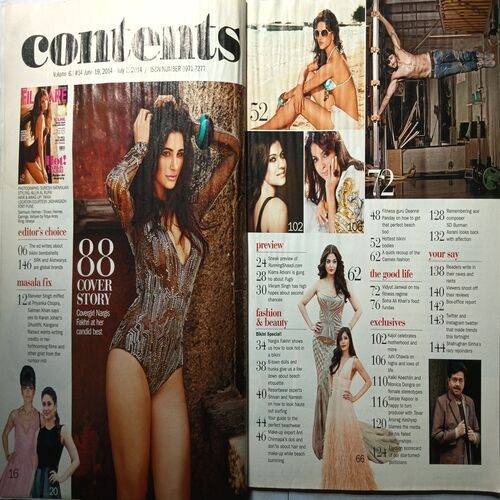 Filmfare ( July 2, 2014 )