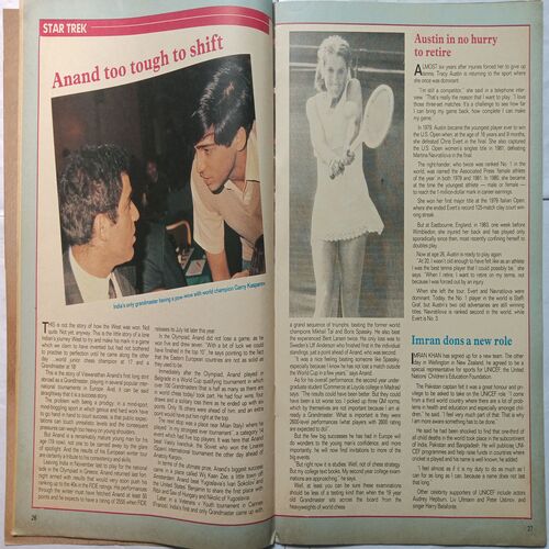 Sport Star ( Saturday, March 18, 1989 )