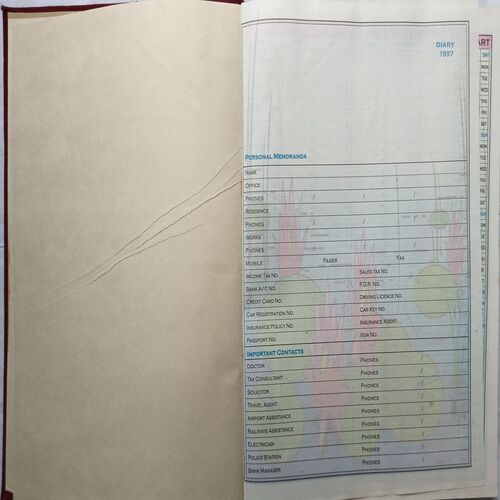 Executive Diary ( 1997 )