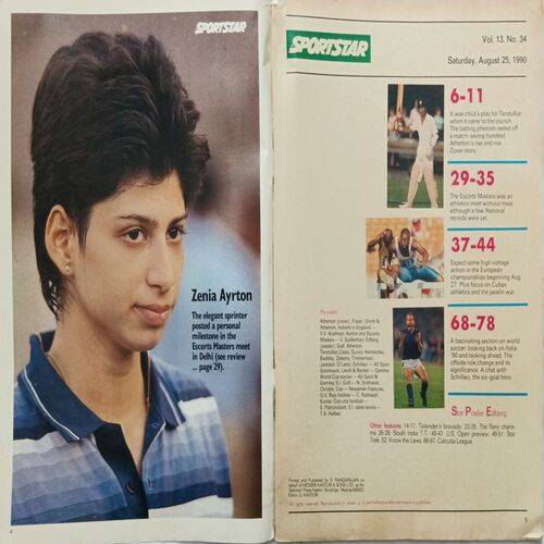 Sport Star ( Saturday, August 25, 1990 )