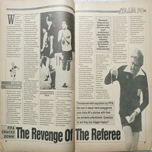Sports World ( 20 - 26 June, 1990 )