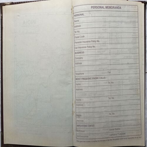 Executive Diary ( 1999 )
