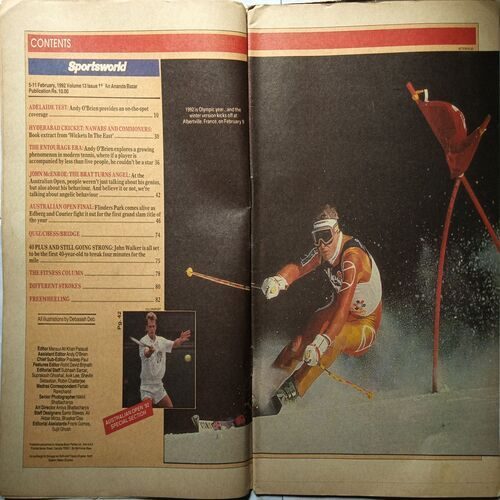 Sports World ( 5 - 11 February, 1992  )
