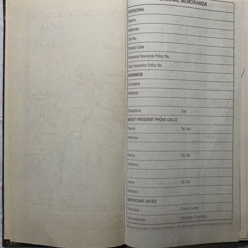 Executive Diary ( 1999 )