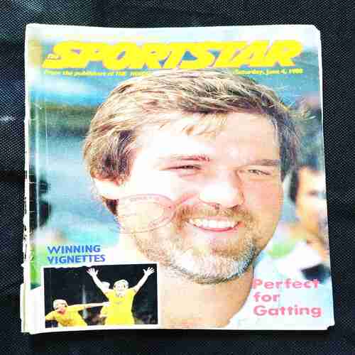Sportstar ( 4 June 1988 ) Page no. 7,8 missing.