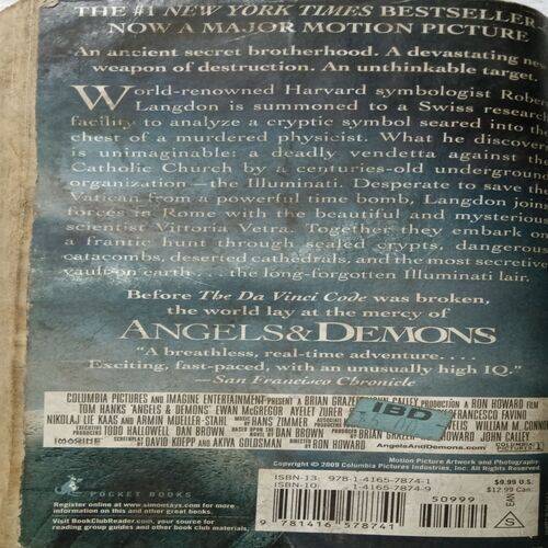 Angles And Demons ( By Dan Brown )