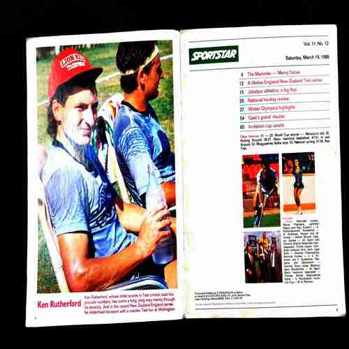 Sportstar ( 19 March 1988 ) Page no. 29 to 36 missing .
