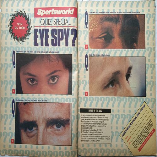 Sports World ( 17 - 23 April, 1991  )