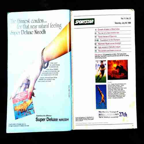 Sportstar ( 30 July 1988 ) Page no. 21 to 60 .