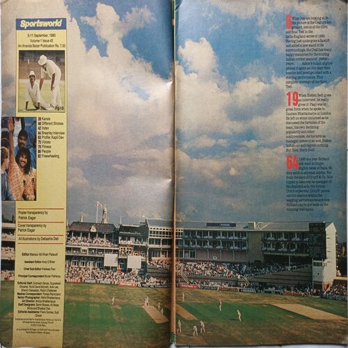 Sports World ( 5 - 11 September, 1990 ) ( Coverless )