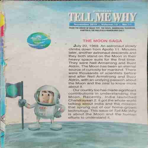 TELL ME WHY (November: 2019 Volume: 13 NO:11) front cover missing..