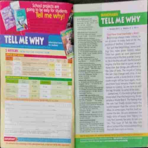 TELL ME WHY (January: 2012 Volume:6 NO:4)